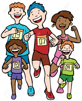 4963254-Marathon-Course-enfants-Les-enfants-de-courir-ensemble-dans-une-course-portant-un-badge-num-rot-Banque-dimages.jpg